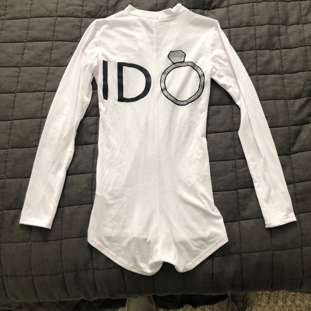 “I Do” sleep romper PrettyLittleThing